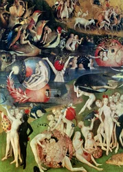 The Garden of Earthly Delights: Allegory of Luxury (detail)